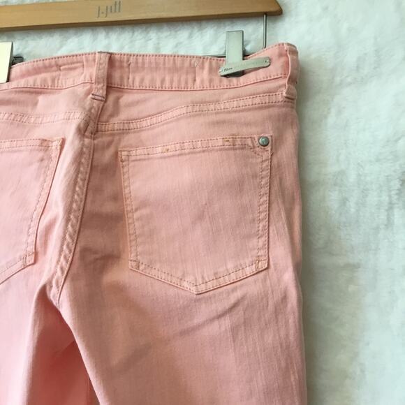 Pilcro and the Letterpress Pink-Orange Fit/Stet Jeans - Picture 10 of 15
